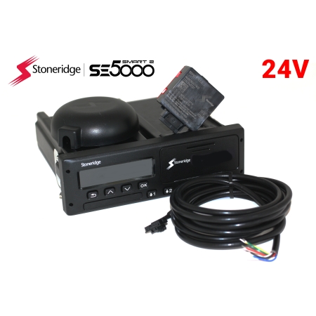 Zestaw SE5000 Smart2 24V - Komplet: 1x Se5000 Smart2, 1x Moduł DSRC 24V, 1x DSRC CAN przew?d (ET) 3m, 1x Obudowa DSRC
